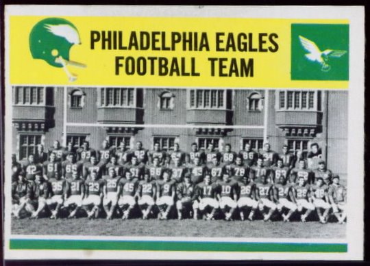 139 Philadelphia Eagles Team Card